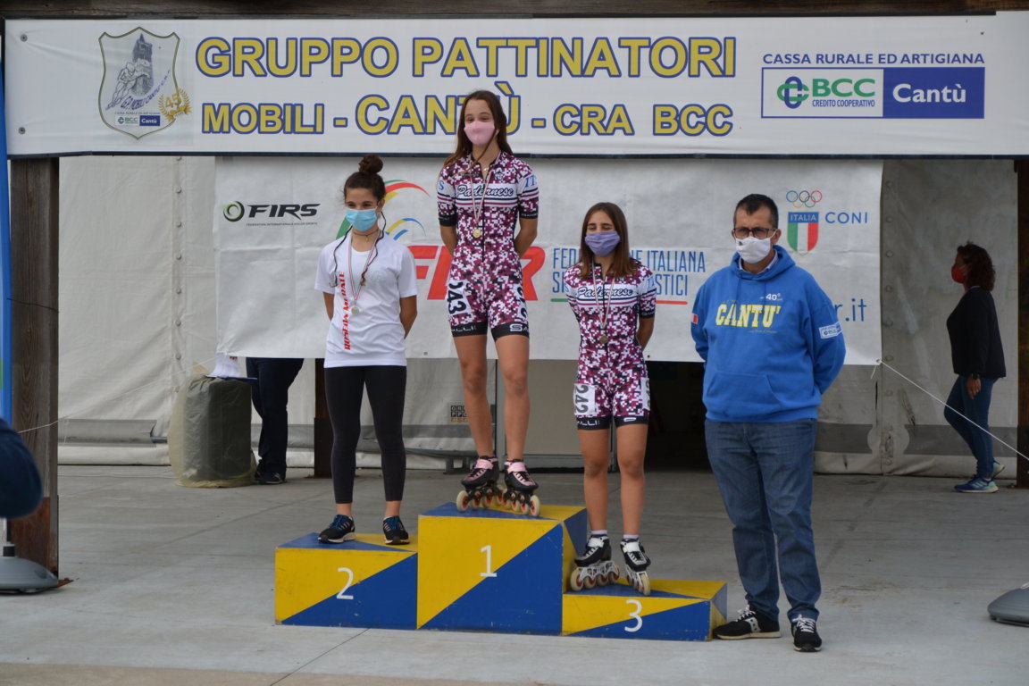 Nina Corradini 2° podio R12