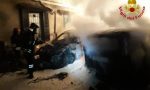 Grave incendio auto: due vetture divorate dalle fiamme FOTO