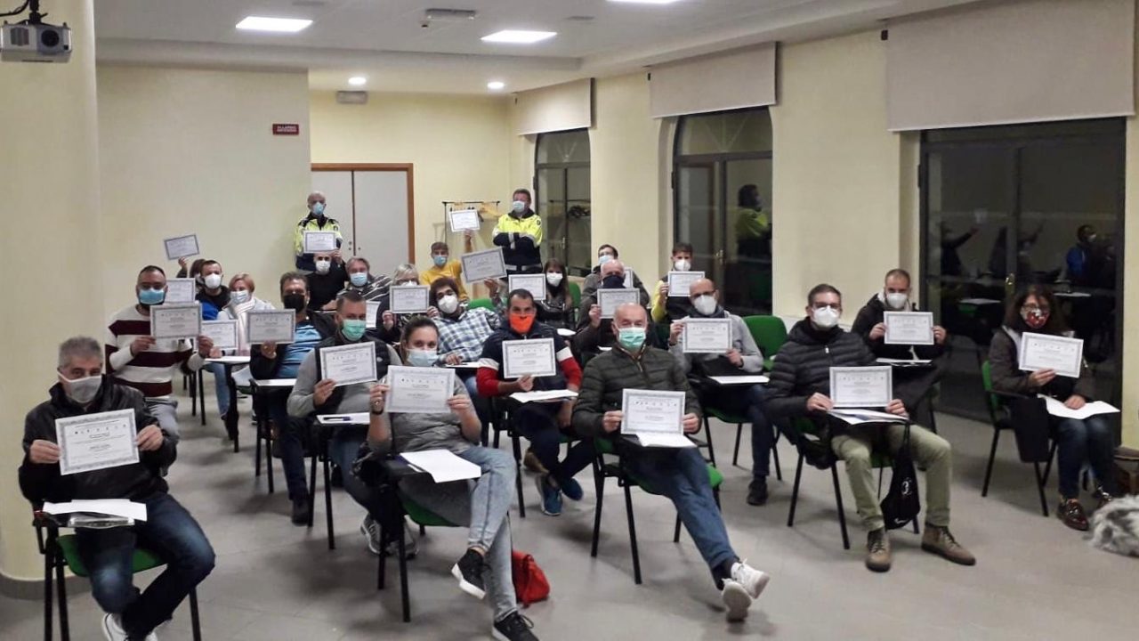 La Protezione civile recluta 48 nuovi volontari LE FOTO