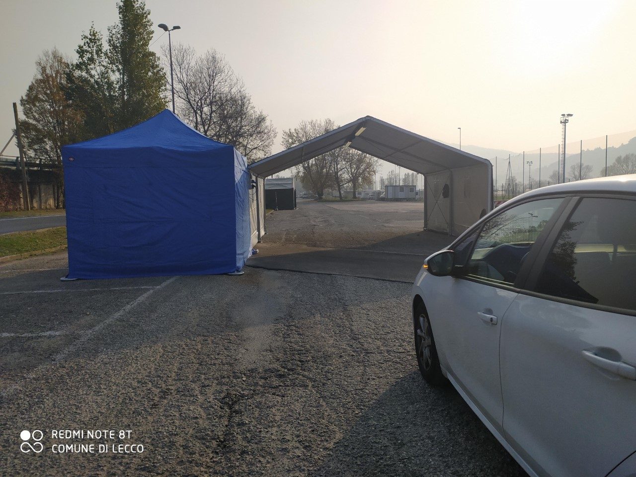 Tamponi al Bione: operativo da domani il “drive through” di Lecco