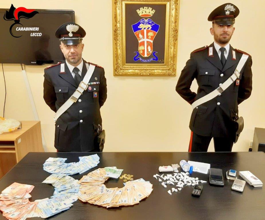 Spaccio: arrestate due persone a Bulciago e a Cernusco