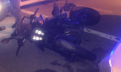 Grave incidente sulla provinciale, ferito motociclista FOTO E VIDEO