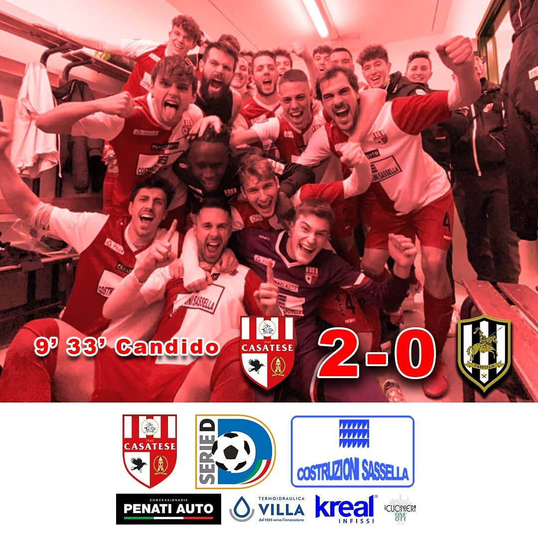 Serie D Girone B: doppio Candido e la Casatese va a mille VIDEO