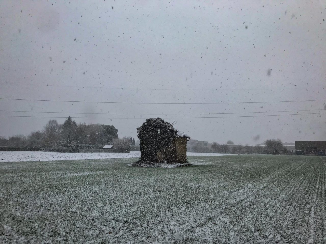 Primi fiocchi di neve sul Meratese  PREVISIONI METEO, FOTO E VIDEO