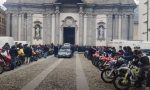 Il rombo delle moto per l'ultimo saluto a Sebastian VIDEO