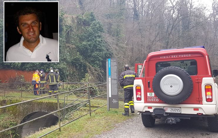 Tragedia di Paderno, la vittima è il giardiniere Ivano Cozzaglio, morto sul lavoro