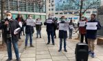 Pirellone: flashmob del Movimento 5 Stelle contro la nuova Giunta Fontana