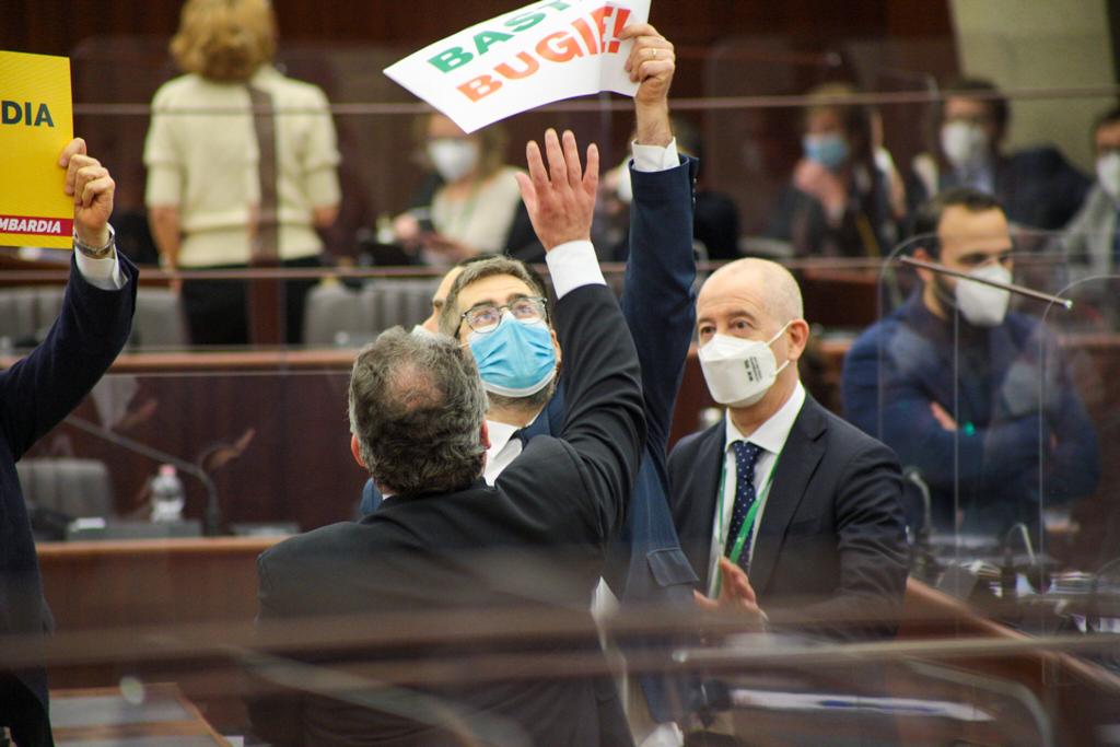 Protesta PD Consiglio regionale 26 gennaio 2021 - 1