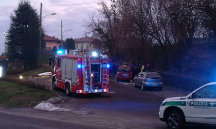 Paura a Missaglia per un'auto ribaltata