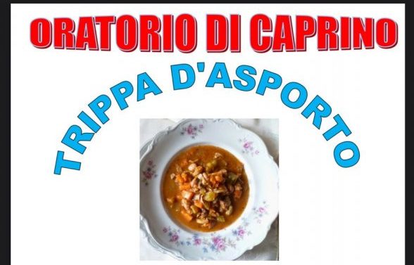 Caprino Bergamasco: trippa d’asporto in oratorio per la festa di San Biagio