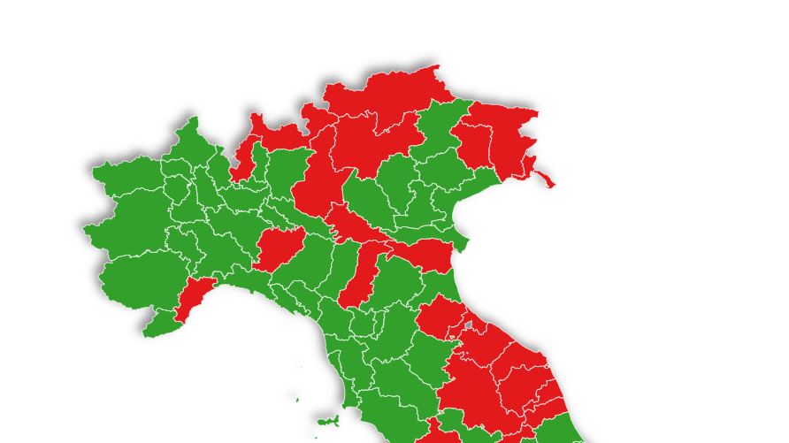 E se le zone fossero provinciali? Lecco non sarebbe zona rossa