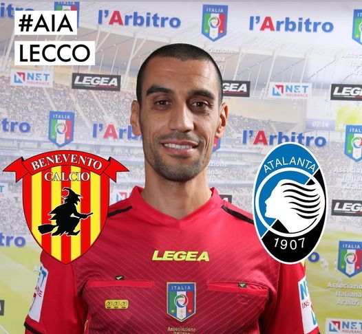 Aia Lecco, Gamal Mokhtar designato per Benevento-Atalanta