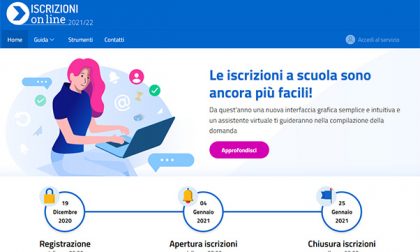 Scuola: da lunedì 4 gennaio al via le iscrizioni online per l'anno 2021/2022 -  COSA C'È DA SAPERE