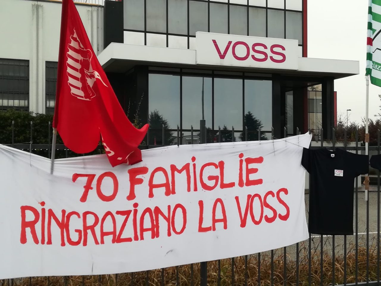Voss: raccolte 15.000 firme di solidarietà per dire no ai 70 licenziamenti