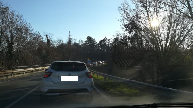 Lavori sulla Provinciale, traffico in tilt