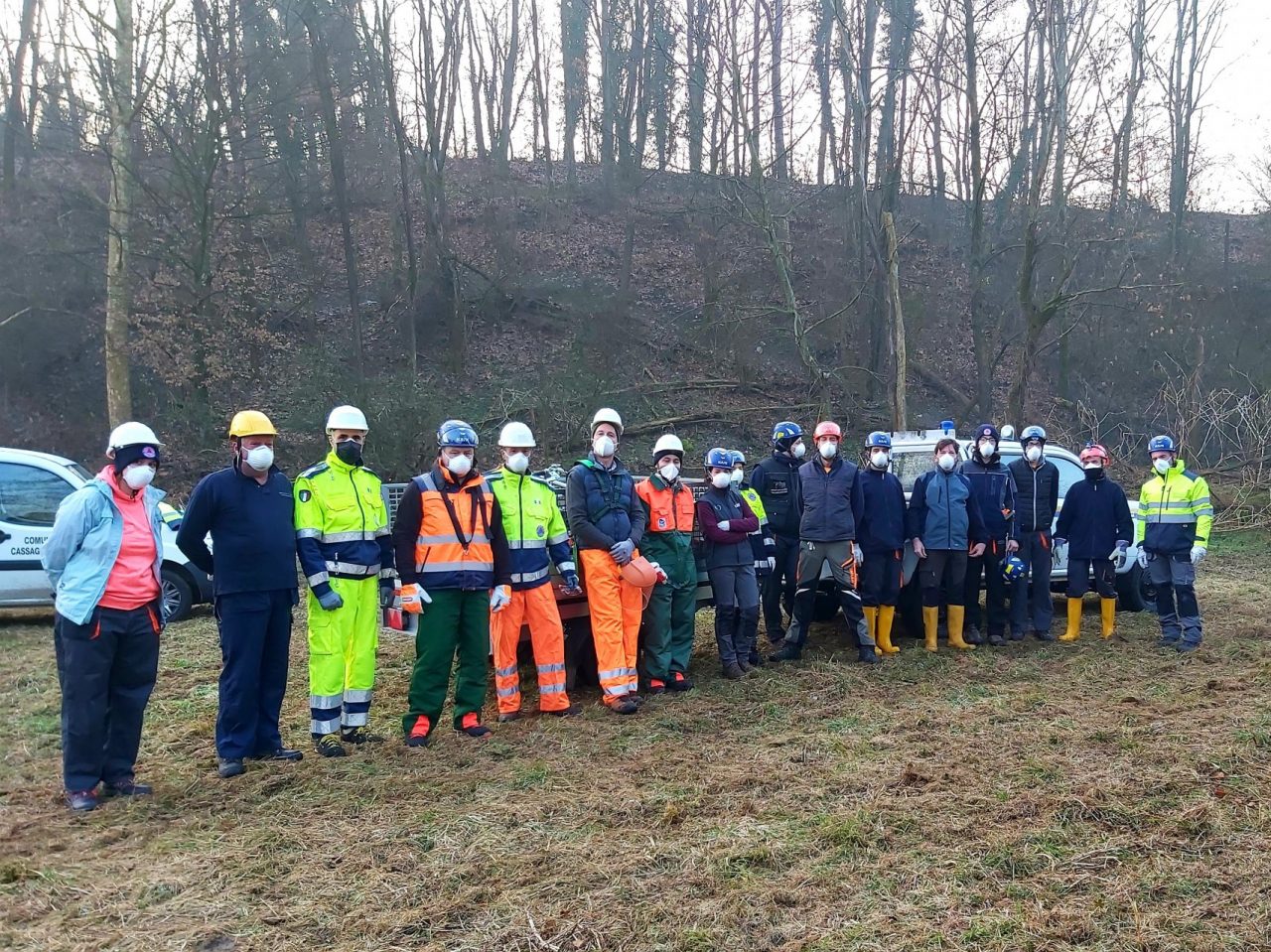 Fiumi sicuri 2021: volontari della Protezione Civile in campo
