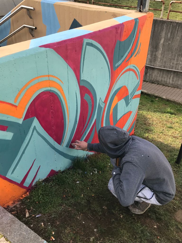 Cisano Bergamasco, quasi completati i lavori dei murales FOTO