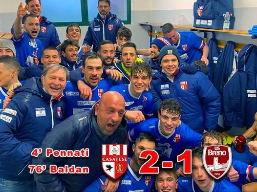 Serie D, il gol di Baldan consolida la Casatese al 2°. Brutto ko per il NibionnOggiono