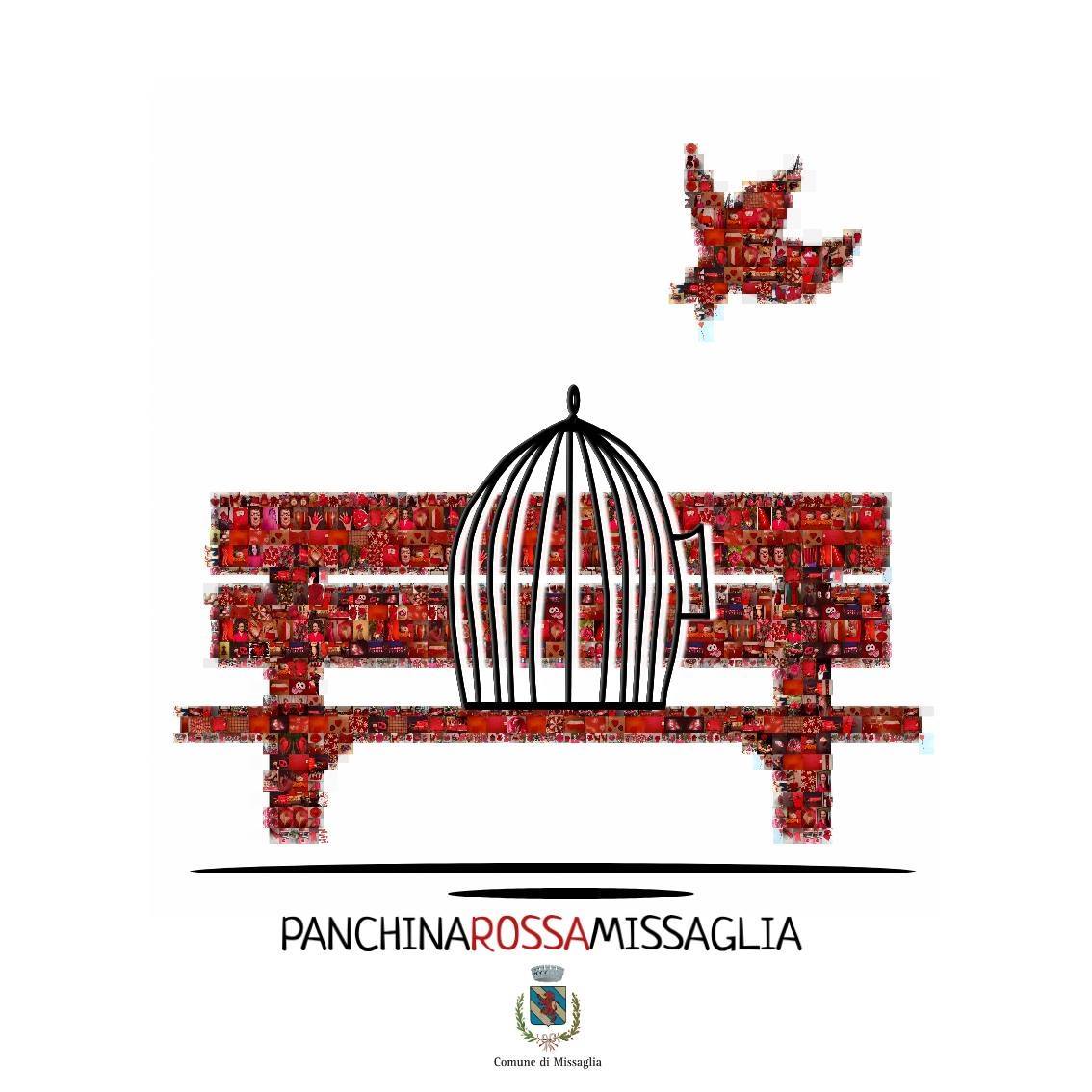 Festa della Donna: Missaglia espone la sua panchina rossa virtuale