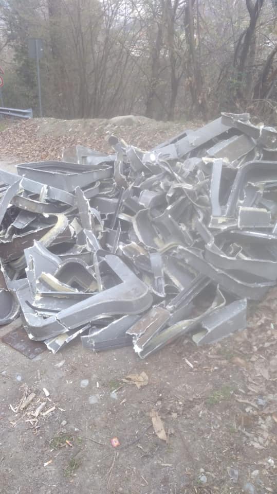 Abbandona abusivamente rifiuti metallici: la fototrappola lo incastra