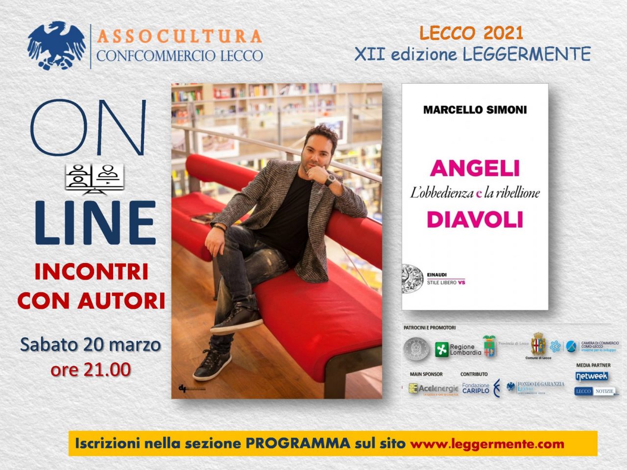 Conto alla rovescia per Leggermente 2021: sabato il via ufficiale