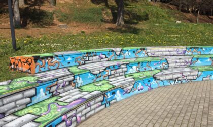 Barzanò: un nuovo colore agli spazi del Parco Mézières grazie al giovane artista Mipam