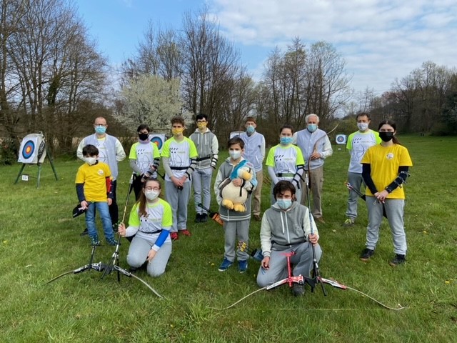 Arcieri Torrevilla, inaugurato il campo all’aperto per allenare i ragazzi della sezione VIDEO