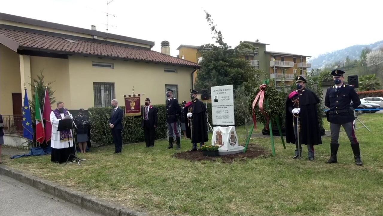 Pontida, il ricordo di Alceste Cruciani che morì adempiendo al suo dovere
