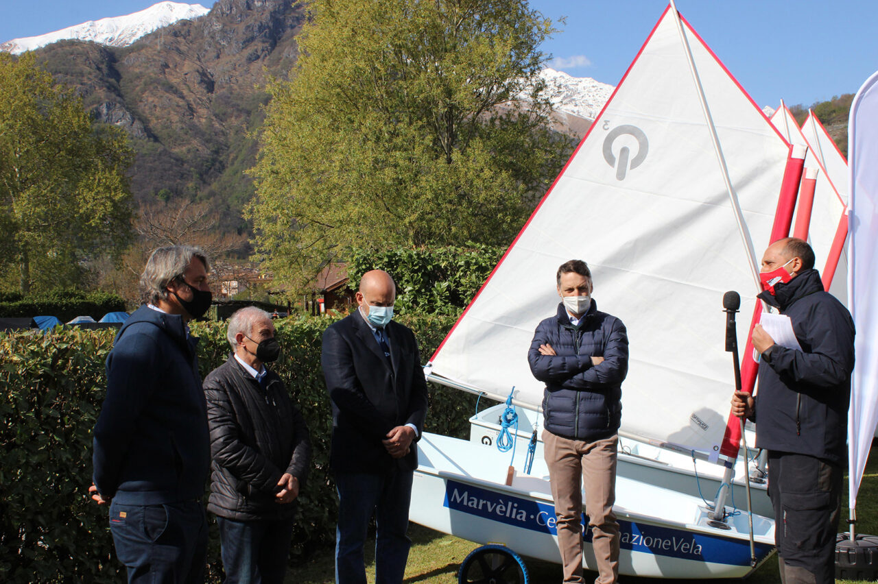 Cartiera dell’Adda dona 5 barche al circolo velico Marvélia