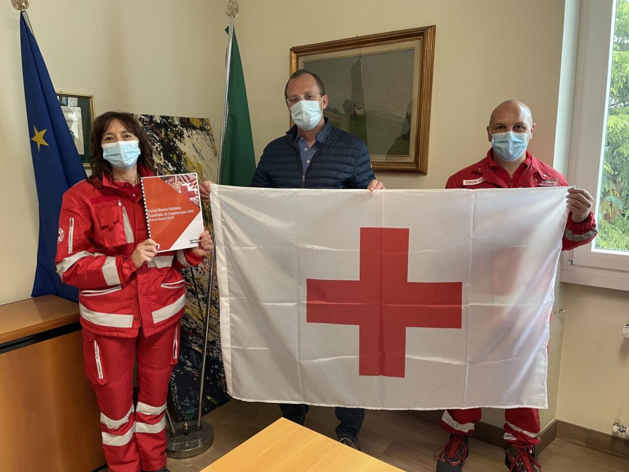 Croce Rossa Casatenovo, nel 2020 1.400 interventi e 48 famiglie aiutate