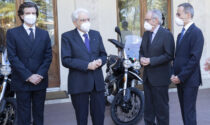 L'Aquila vola sul Quirinale: presentate al Presidente Mattarella le nuove Moto Guzzi V85TT