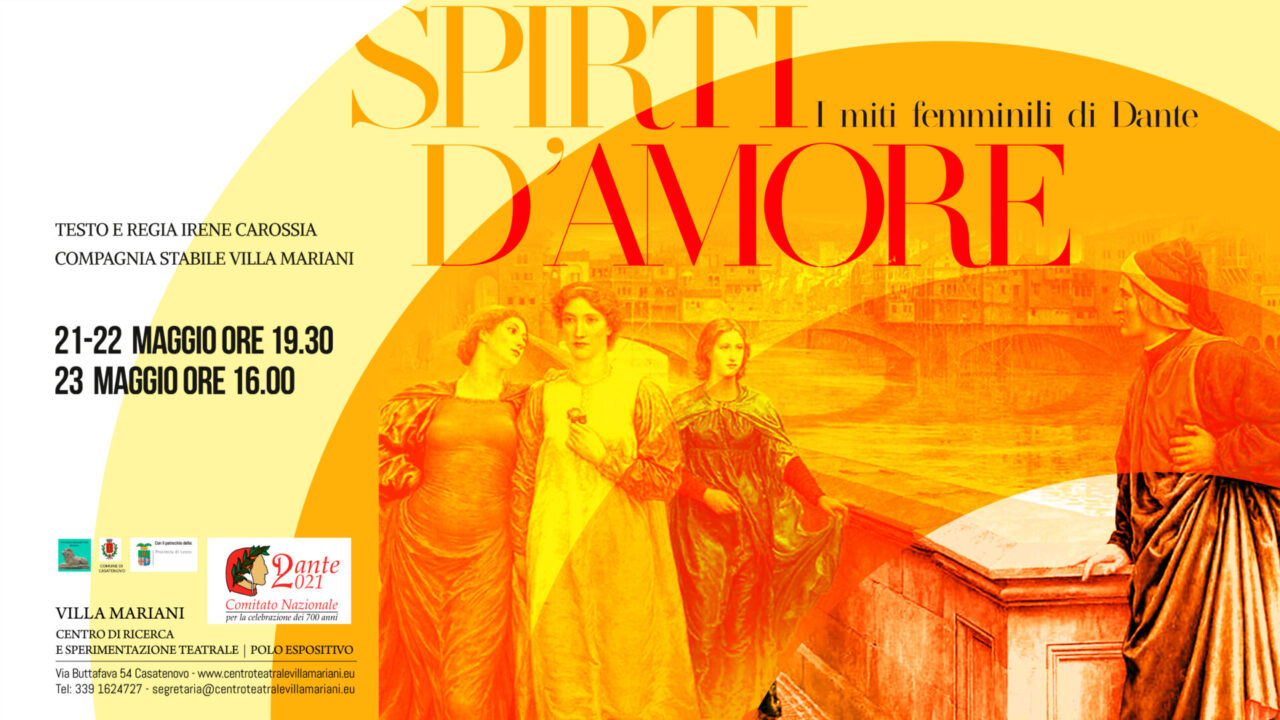“Spirti d’Amore”: un nuovo spettacolo teatrale a Villa Mariani