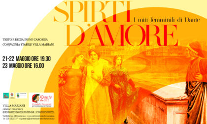 "Spirti d'Amore": un nuovo spettacolo teatrale a Villa Mariani