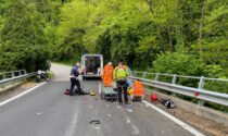 Non ce l'ha fatta il motociclista caduto questa mattina lungo la SP58