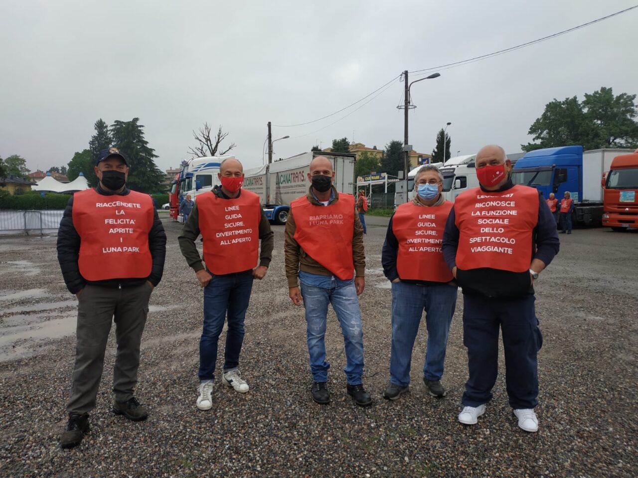 Protesta dei giostrai: “Fateci riaprire prima dell’1 luglio”