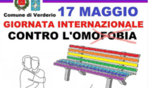 Verderio: una panchina arcobaleno contro l'omofobia