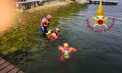 Si tuffa da un pontile e non riemerge: turista annega nel Lario