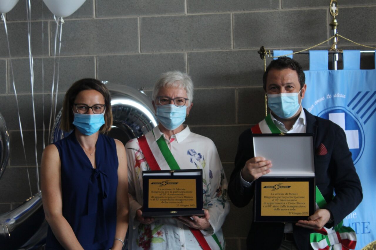 Croce Bianca di Merate celebra doppio anniversario FOTO E VIDEO