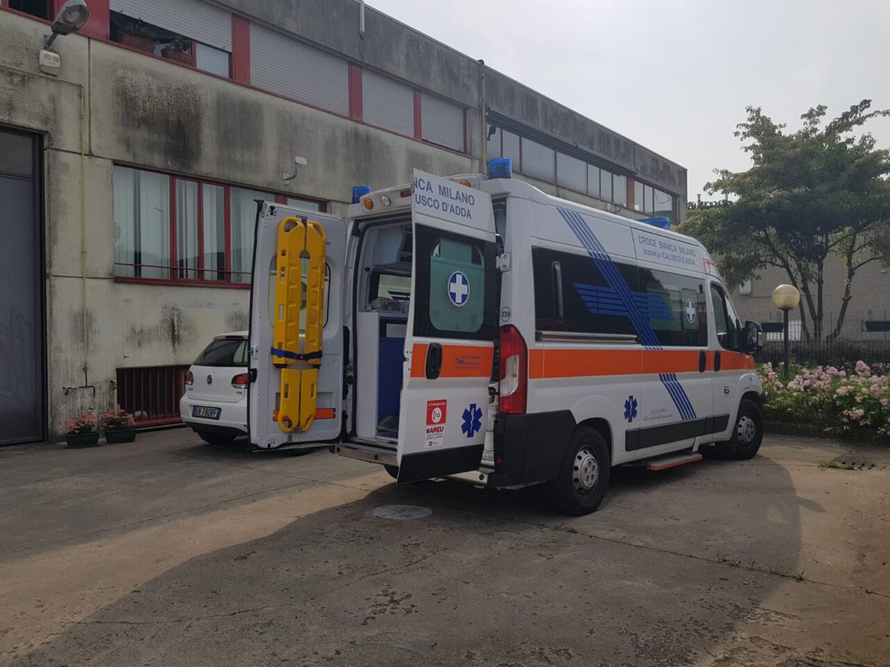 Malore in azienda a Verderio