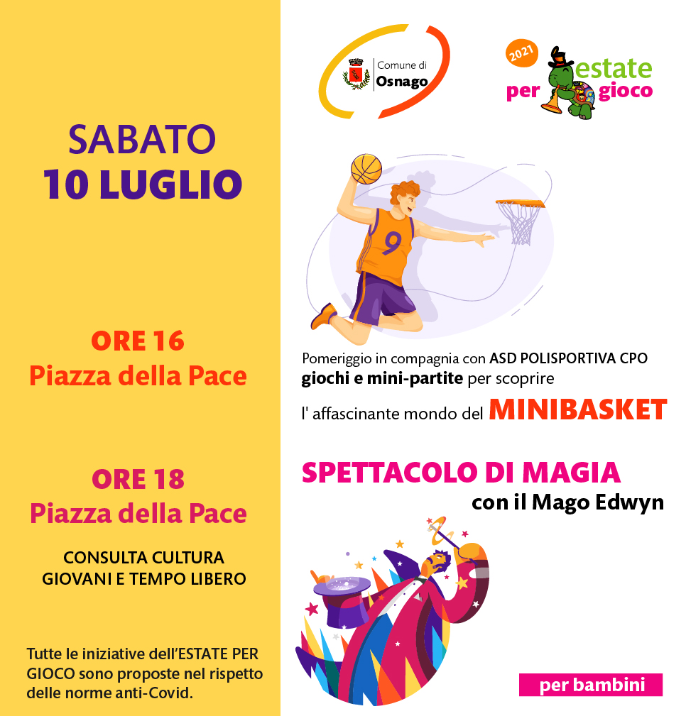 Un sabato di divertimento per i bambini a Osnago