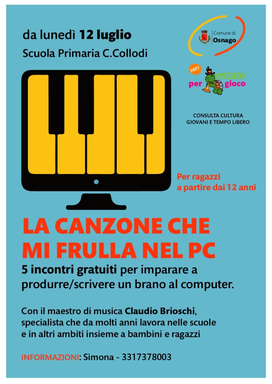 Musica e tecnologia unite dall’iniziativa del Comune