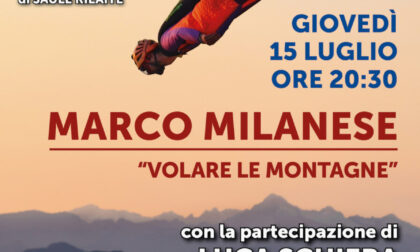 "Volare le montagne" con l'alpinista Marco Milanese