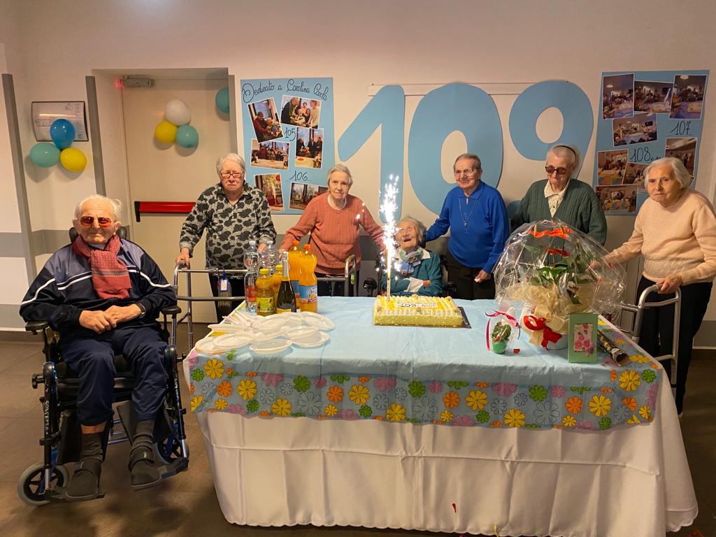 Addio a nonna Carolina che si è spenta a 109 anni