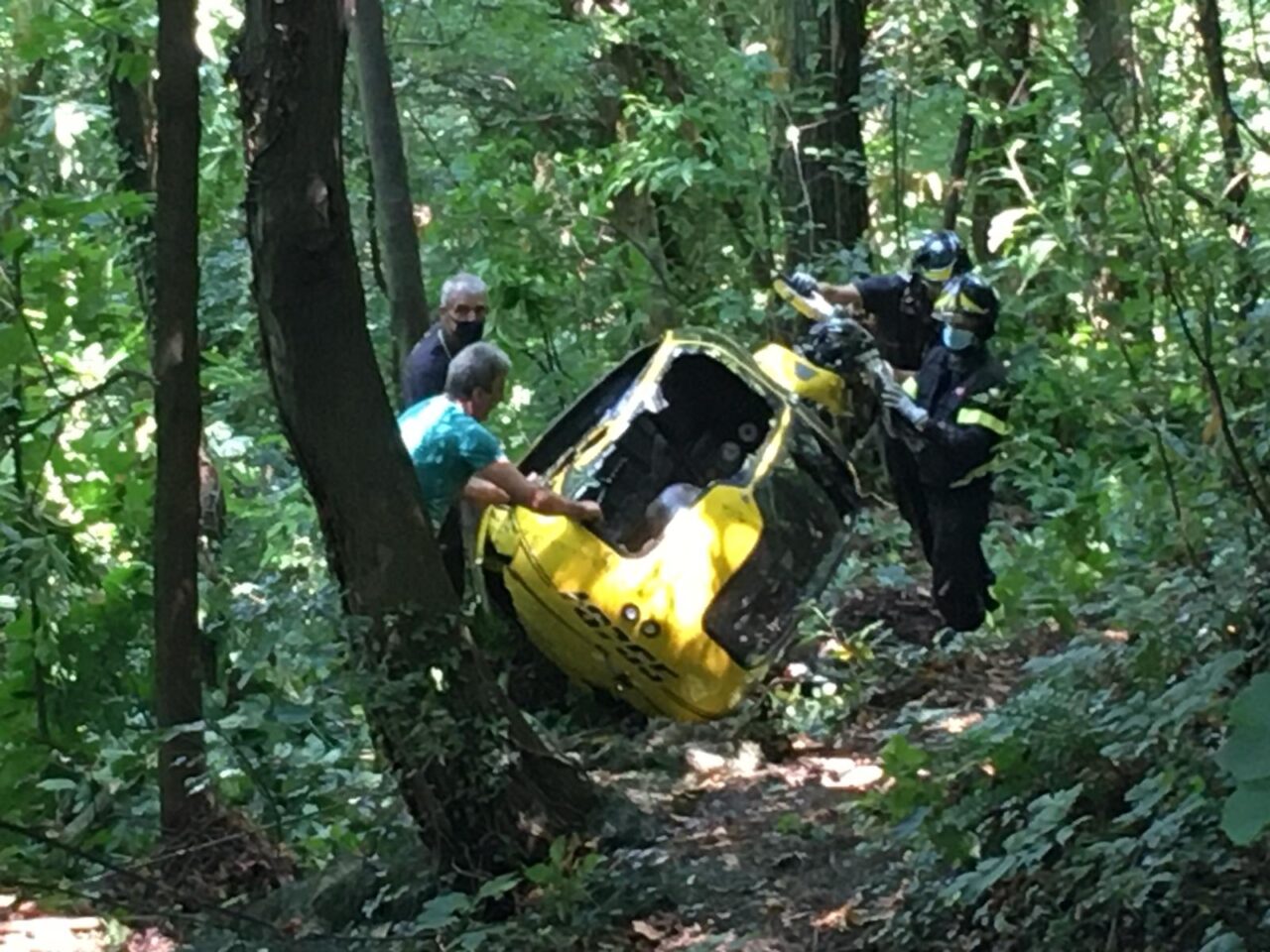 precipitato elicottero