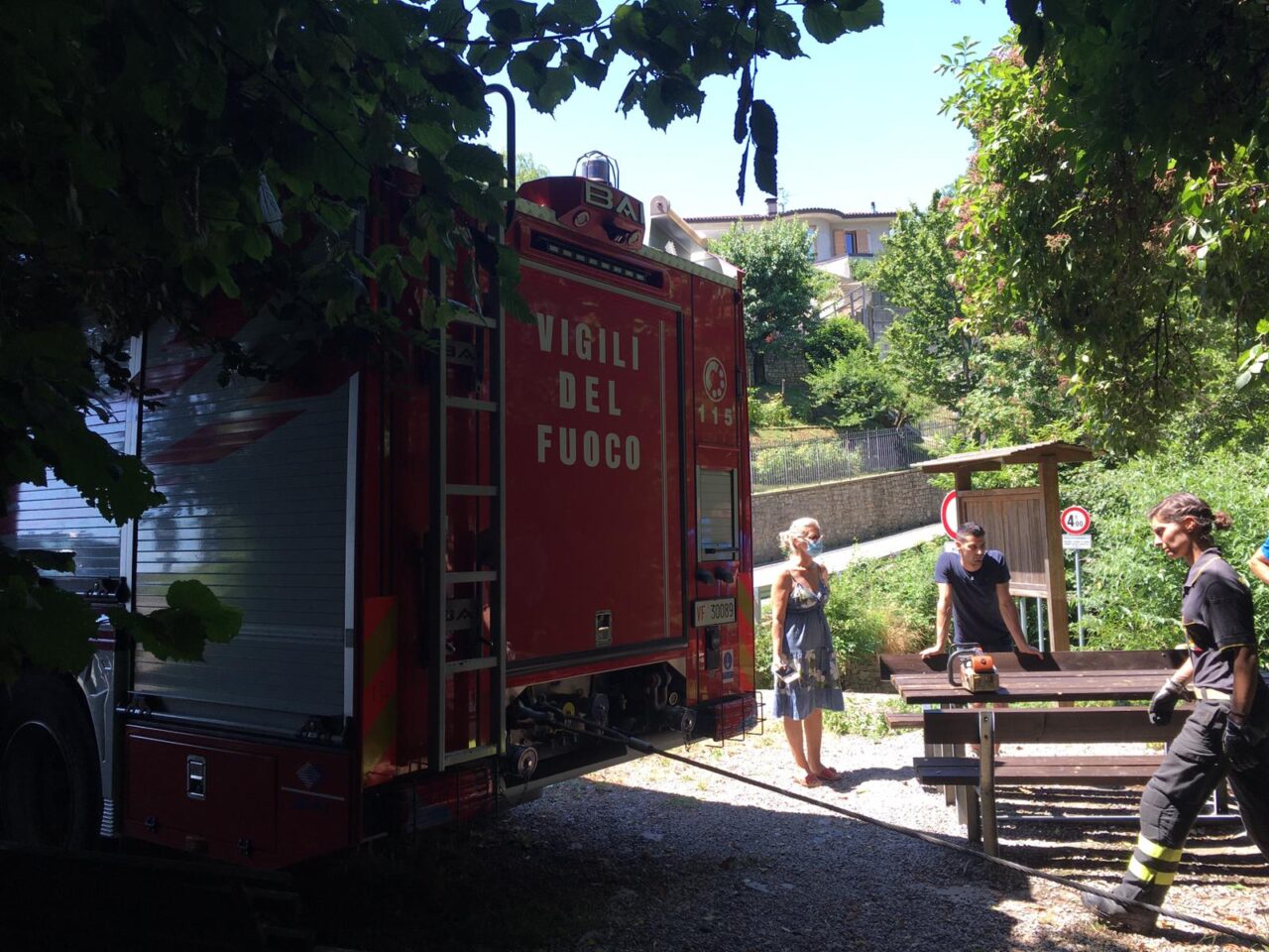 precipitato elicottero