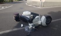 Incidente allo stop: scontro auto-moto