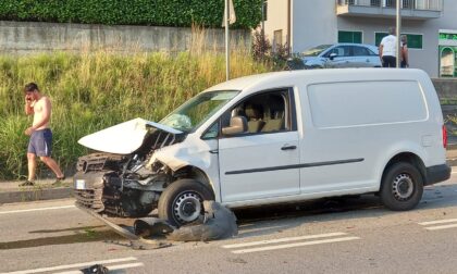 Incidente sulla provinciale, traffico in tilt IL VIDEO DEL TAMPONAMENTO