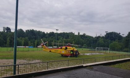 Paura per un bimbo di due anni colpito da un tavolino di marmo sul terrazzo del nonno