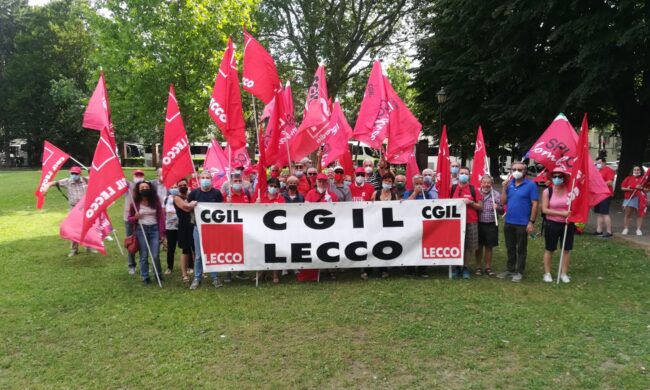 Cgil Lecco festeggia “i suoi primi 120 anni” con Maurizio Landini