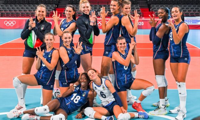 Olimpiadi, le azzurre della pallavolo capitanate dalla nostra  Sylla sono uno spettacolo